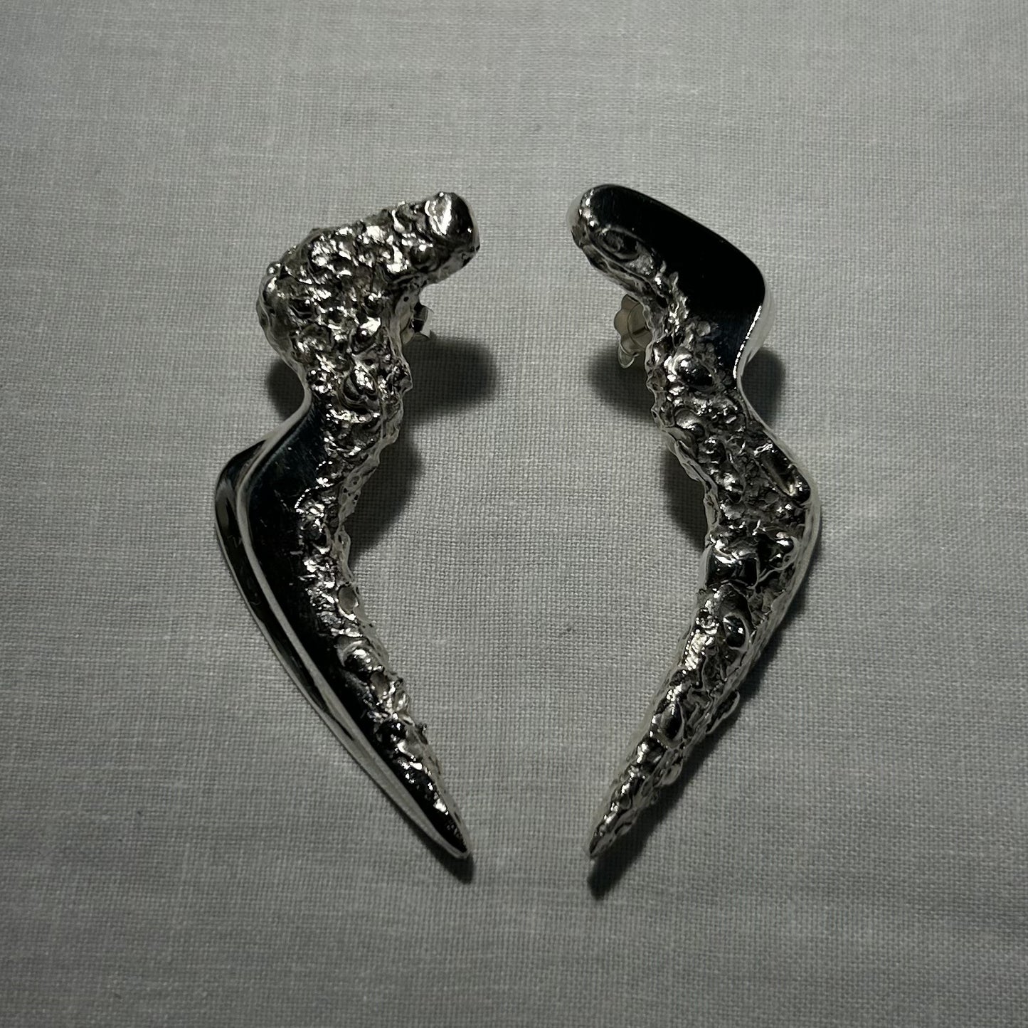 Boucles d'oreilles Tholéite Zigzag