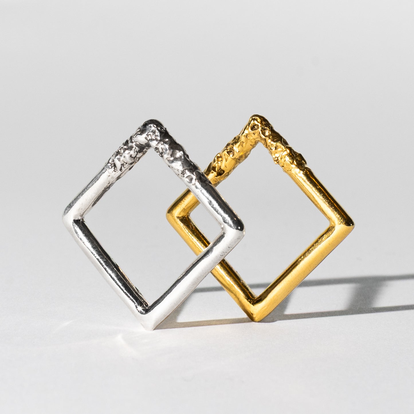 Bague Tholéite anneau carré